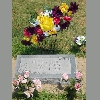 Headstone of Effie Mae Lambert Brock - wife of Lum Brock