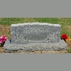Headstone of Emma Elizabeth (Hawkins) and Oliver Richard Allen in North McAlester Cemetery
