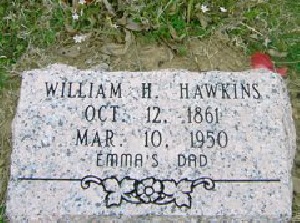 Tombstone in North McAlester Cemetery                                                                            