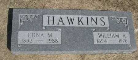 Will & Myrle Hawkins, Whitney Cemetery, Whitney, Nebraska