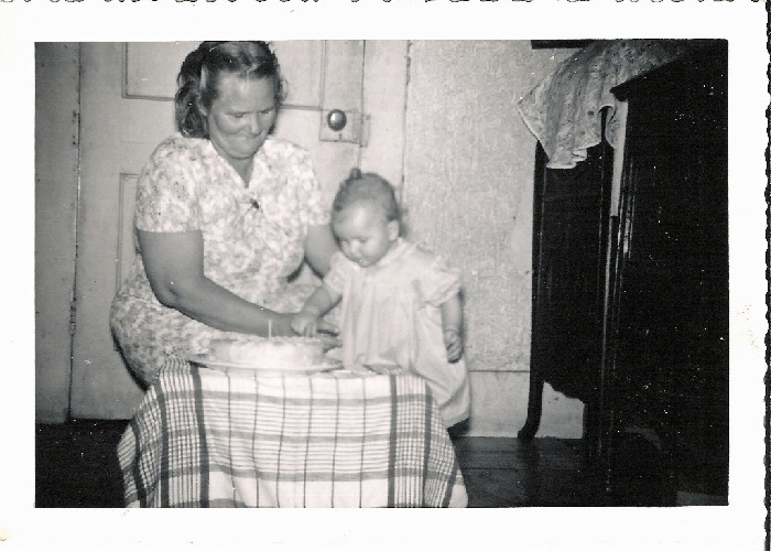 Effie Brock and Her Oldest Granddaughter