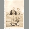 Deloris Brock and her Father, Lum Brock - Taken Before 1950
